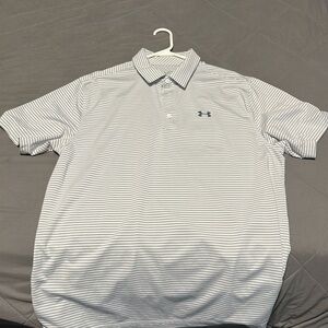 Under Armour Striped Polo XL